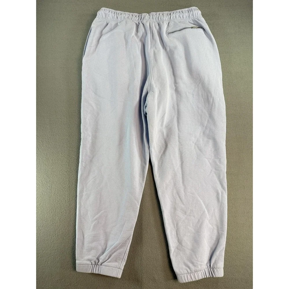 Jordan Flight Jogger Pants Mens 2XL Blue French Terry Elastic Waist Zip Pocket